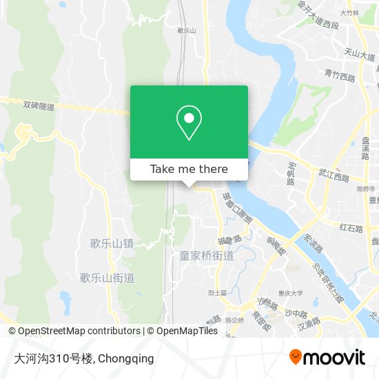 大河沟310号楼 map