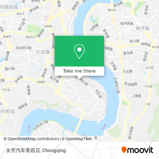 永芳汽车美容店 map