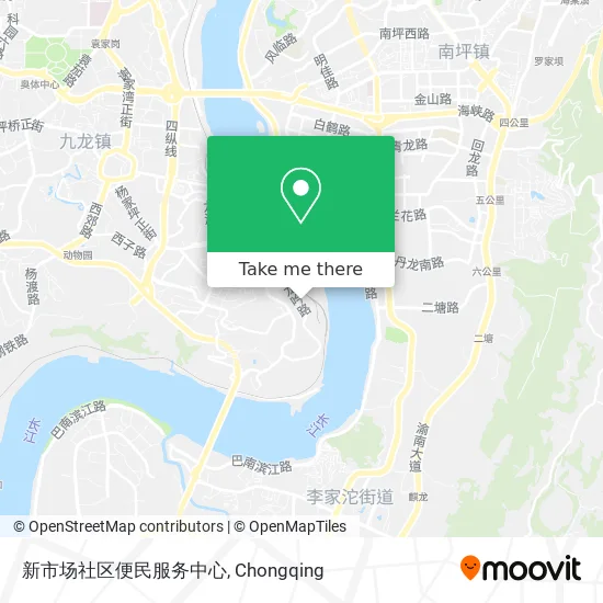新市场社区便民服务中心 map