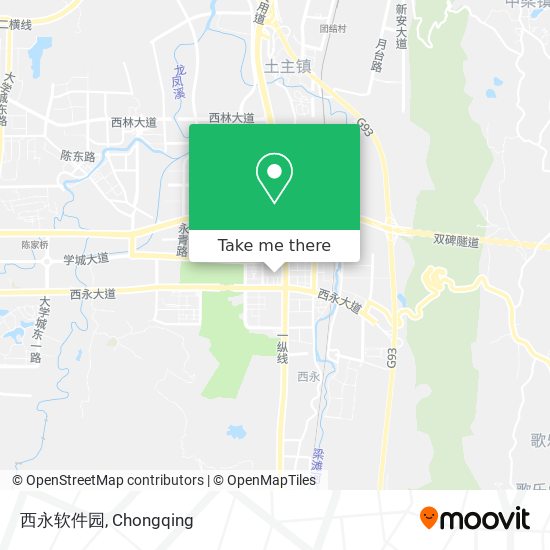 西永软件园 map