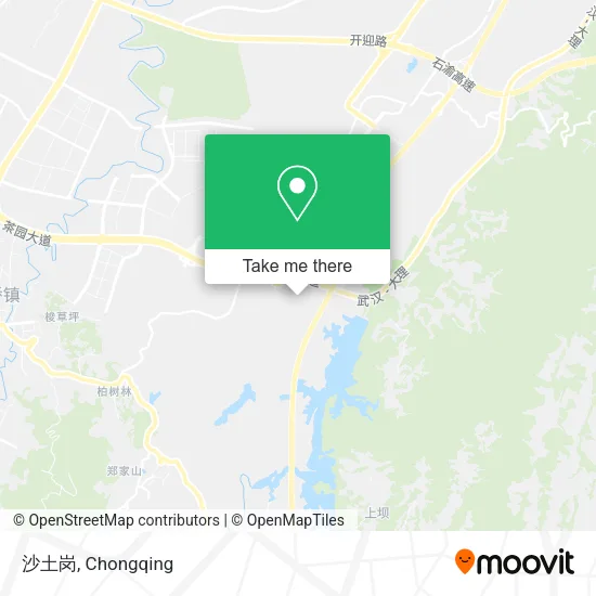 沙土岗 map