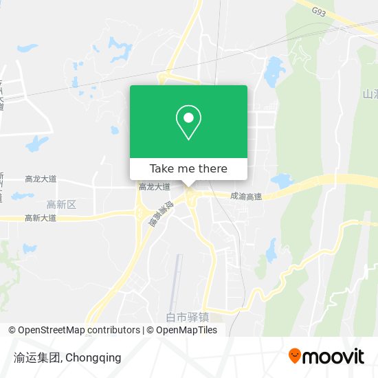 渝运集团 map