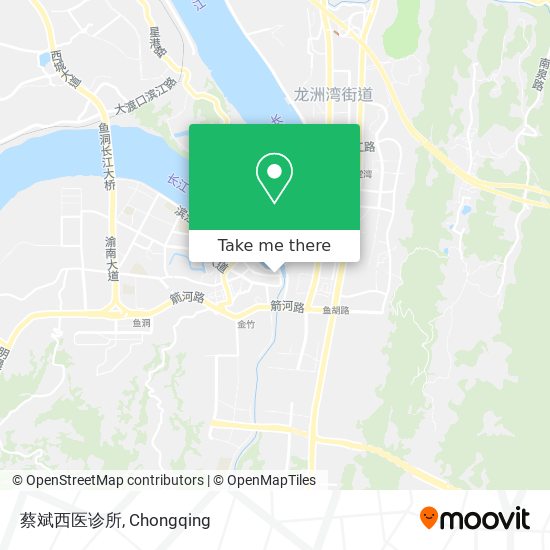 蔡斌西医诊所 map
