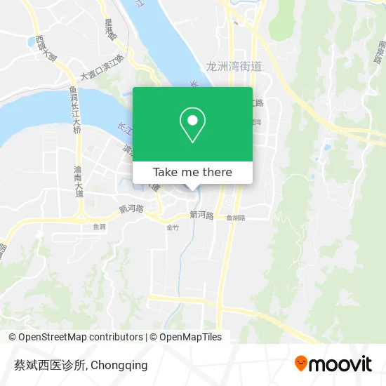 蔡斌西医诊所 map