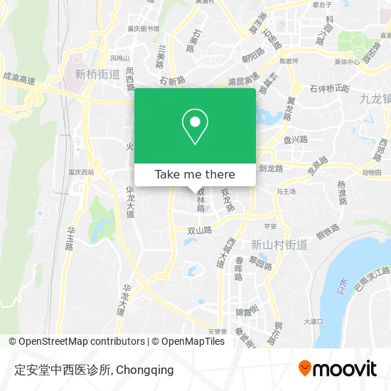 定安堂中西医诊所 map