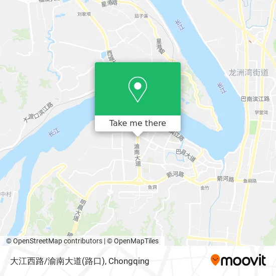 大江西路/渝南大道(路口) map