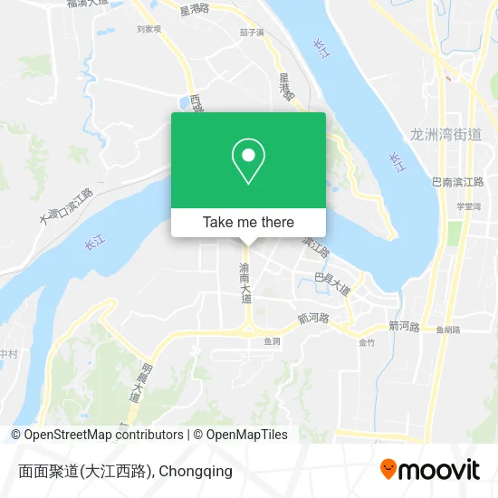 面面聚道(大江西路) map