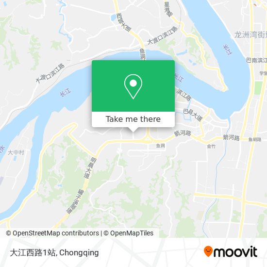 大江西路1站 map