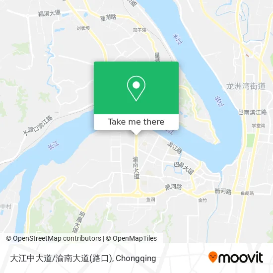 大江中大道/渝南大道(路口) map