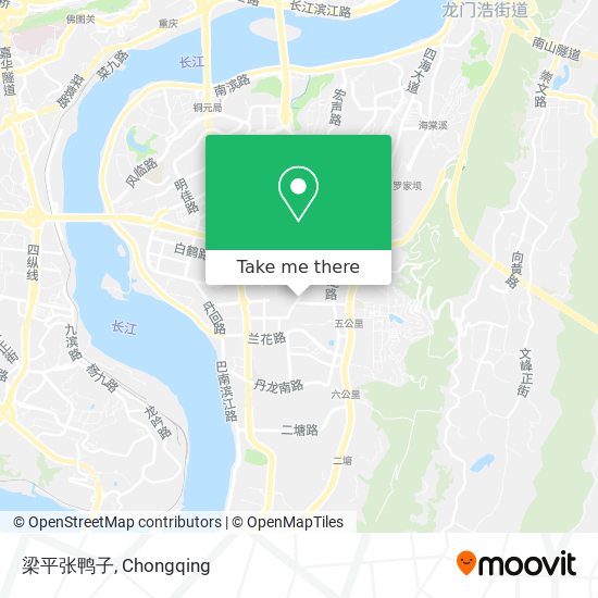 梁平张鸭子 map