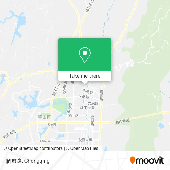 解放路 map