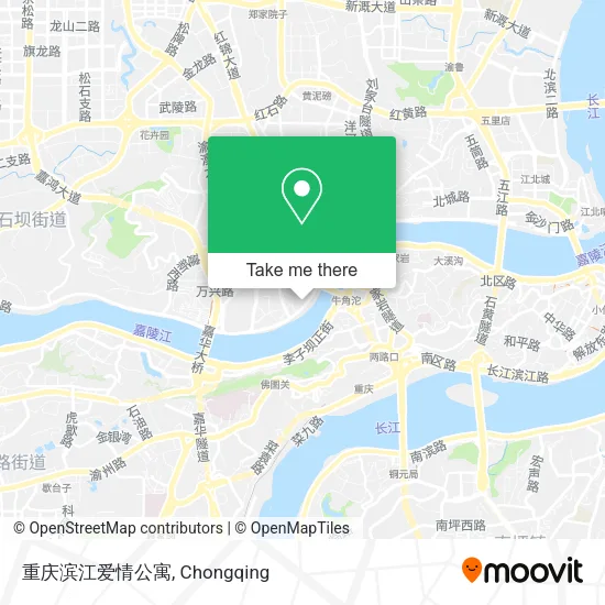重庆滨江爱情公寓 map