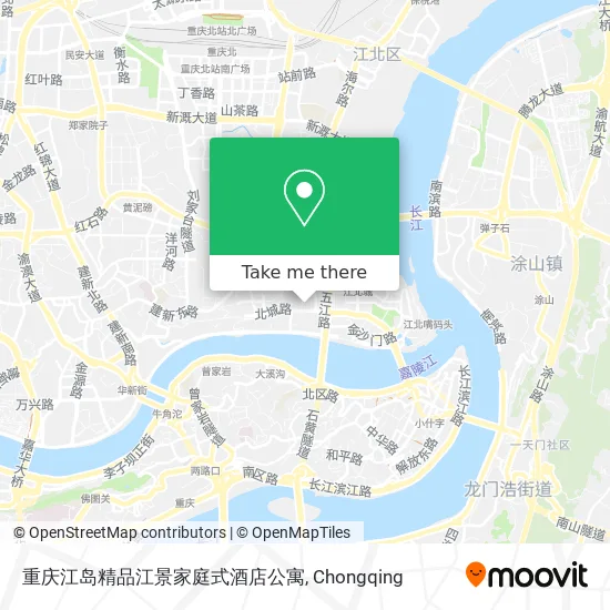 重庆江岛精品江景家庭式酒店公寓 map