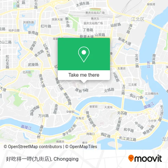 好吃得一哔(九街店) map