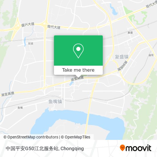 中国平安G50江北服务站 map