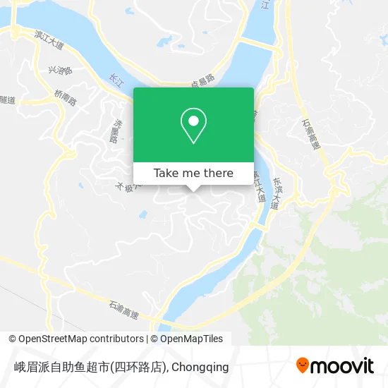 峨眉派自助鱼超市(四环路店) map