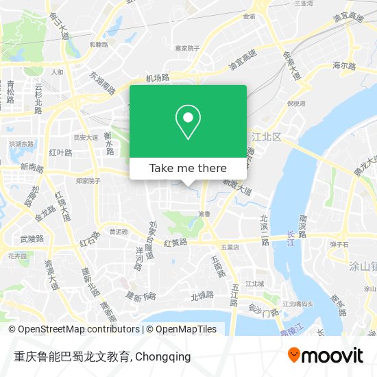 重庆鲁能巴蜀龙文教育 map