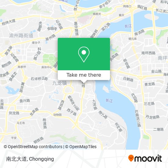 南北大道 map
