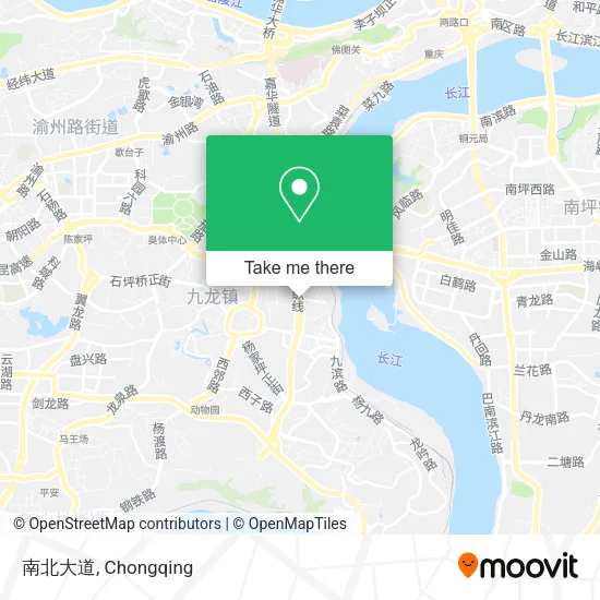 南北大道 map