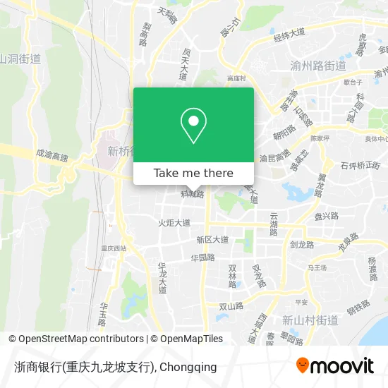 浙商银行(重庆九龙坡支行) map