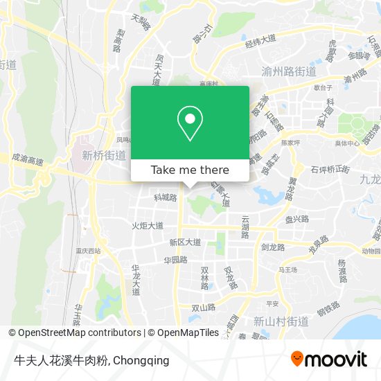 牛夫人花溪牛肉粉 map