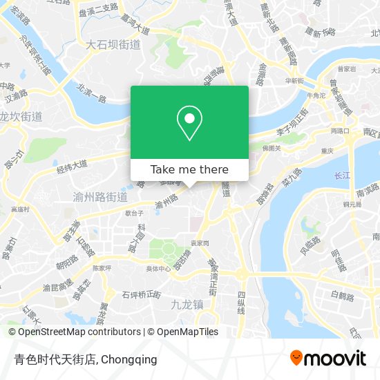 青色时代天街店 map