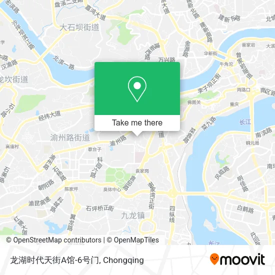 龙湖时代天街A馆-6号门 map