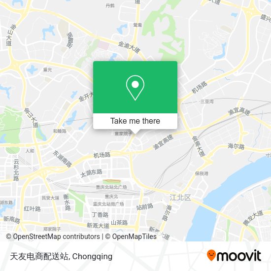 天友电商配送站 map