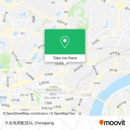 天友电商配送站 map