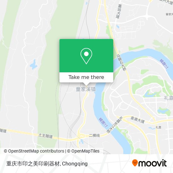重庆市印之美印刷器材 map
