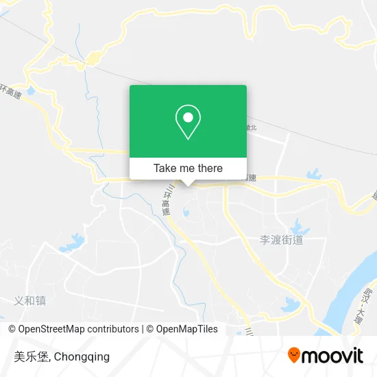 美乐堡 map