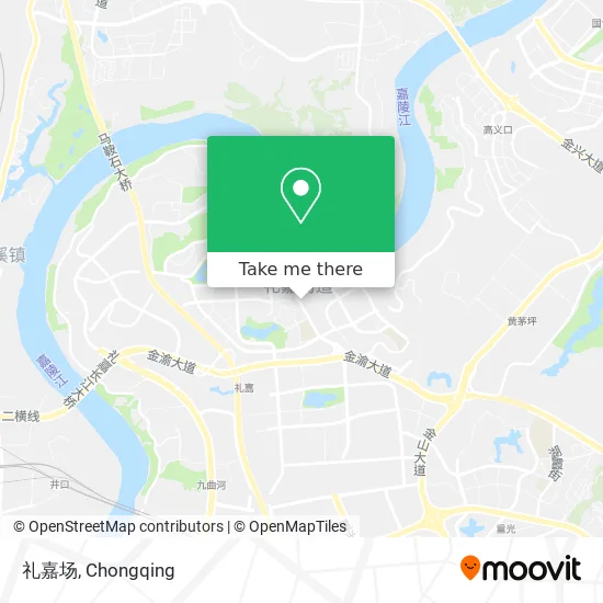 礼嘉场 map