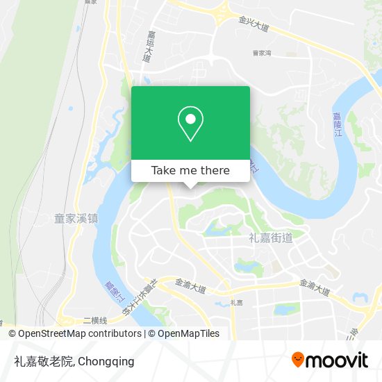 礼嘉敬老院 map