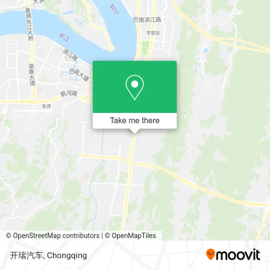 开瑞汽车 map