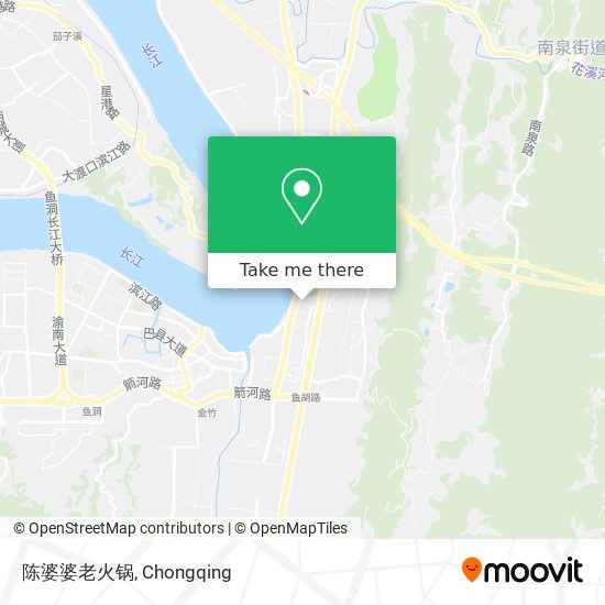 陈婆婆老火锅 map