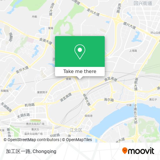 加工区一路 map