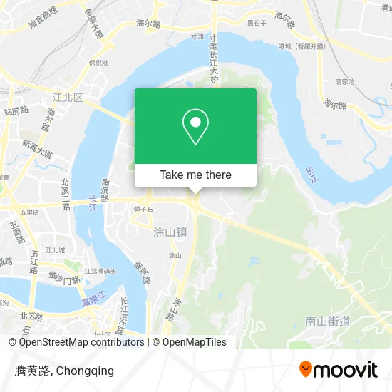 腾黄路 map