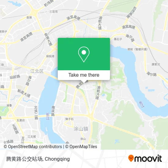 腾黄路公交站场 map
