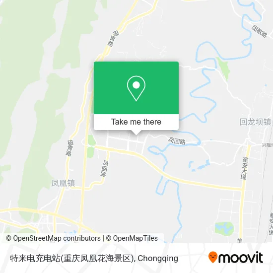 特来电充电站(重庆凤凰花海景区) map