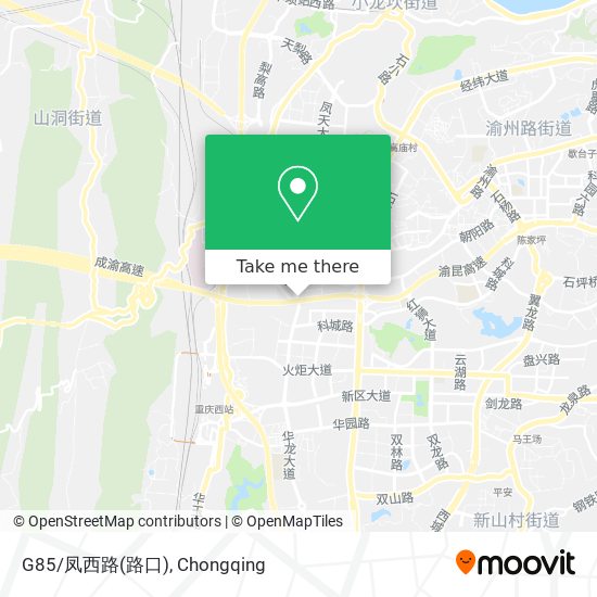 G85/凤西路(路口) map