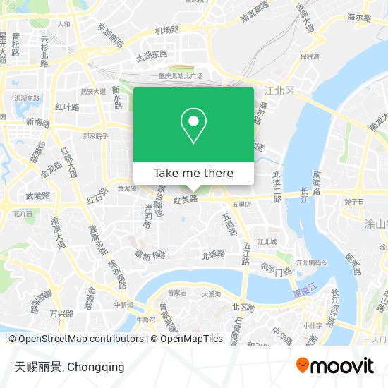 天赐丽景 map