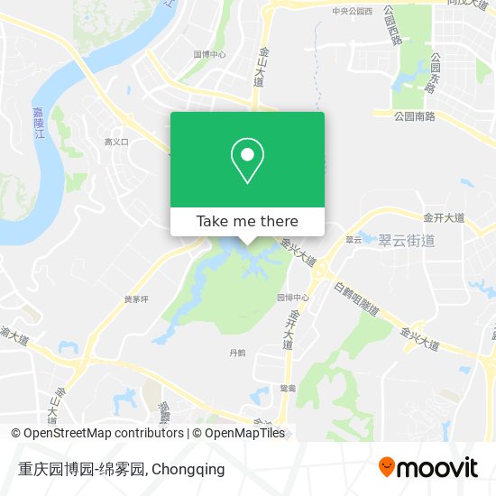 重庆园博园-绵雾园 map
