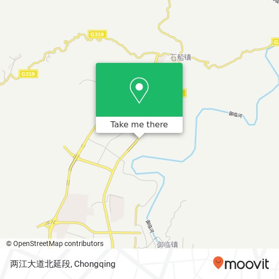 两江大道北延段 map