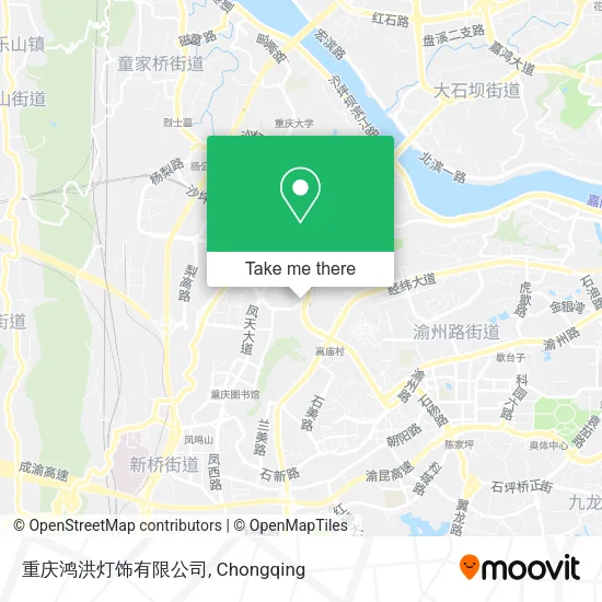重庆鸿洪灯饰有限公司 map