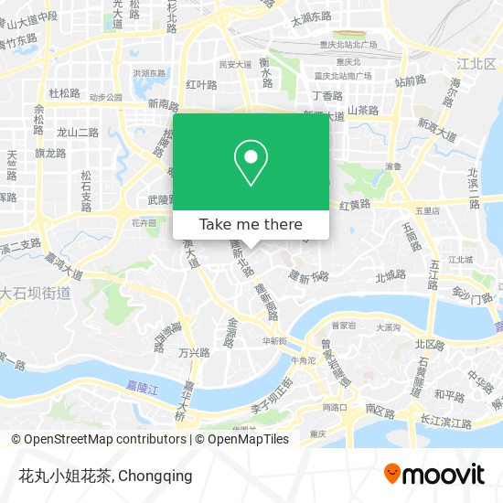 花丸小姐花茶 map