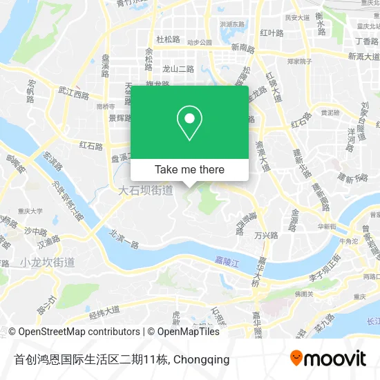 首创鸿恩国际生活区二期11栋 map