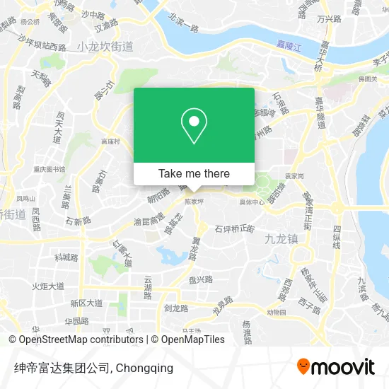 绅帝富达集团公司 map