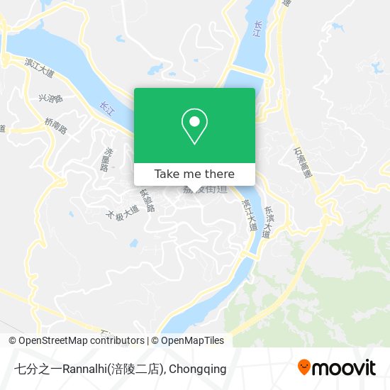七分之一Rannalhi(涪陵二店) map