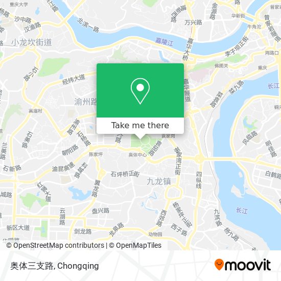奥体三支路 map