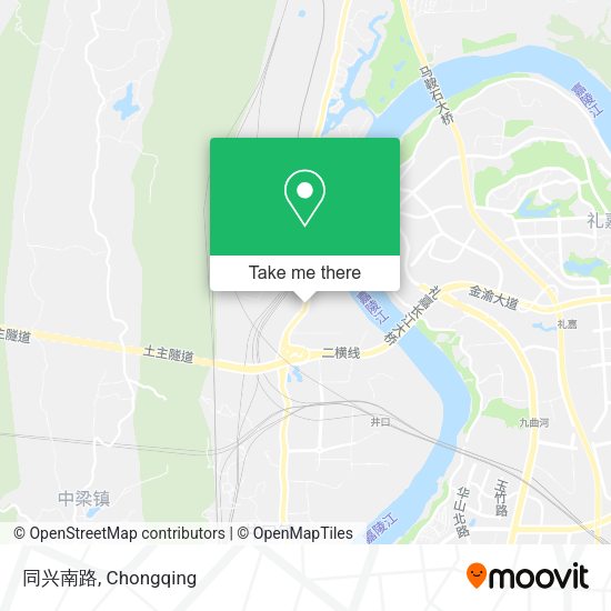同兴南路 map